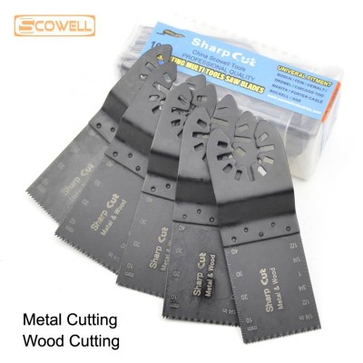 Hss Bi-metal 34mm Oscillating Tool Saw Blades Accessories Fit For Multi Master Power Tools Multi Tool Plunge Jigsaw Blades