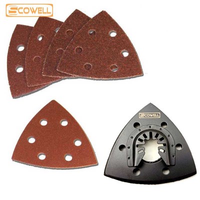 Oscillating Saw Blades Set Renovator Tools Sand Pad For Self Adhesive Sand Paper Multi Tool Grinding Pad