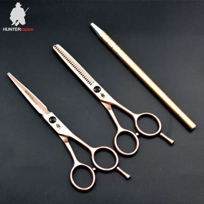 HT9132 5.5inch Beauty Barber shop clippers Hair thinning Scissors Set Hair Cutting Shears