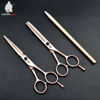 HT9132 5.5inch Beauty Barber shop clippers Hair thinning Scissors Set Hair Cutting Shears